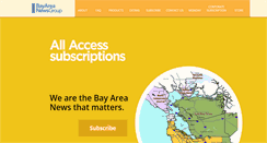 Desktop Screenshot of bayareanewsaccess.com